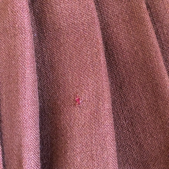 Miu Miu Wool Pleated Mini Midi Skirt (Italian 40, ~ S) FLAWED - Picture 11 of 11